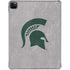 Michigan State University Grey Spartans Logo iPad Pro 11in (2024) Clear Case
